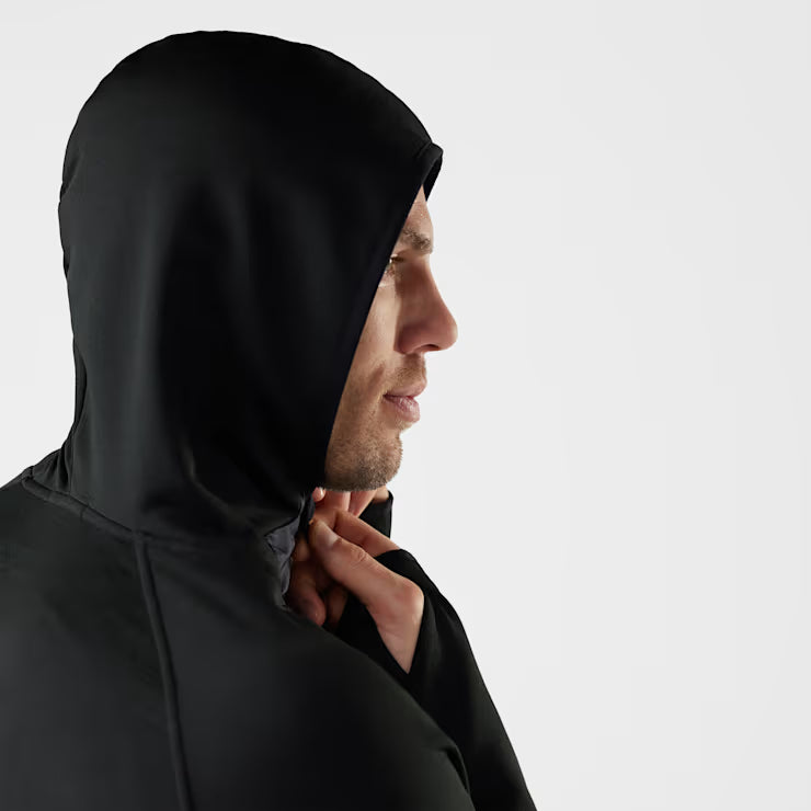 Smartwool Merino Socks Men's Smartloft 1/2 Zip Hoodie - Image 3
