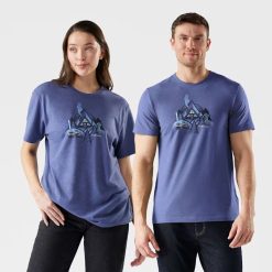 Smartwool Merino Socks Alpine A-Frame Short Sleeve Graphic Tee