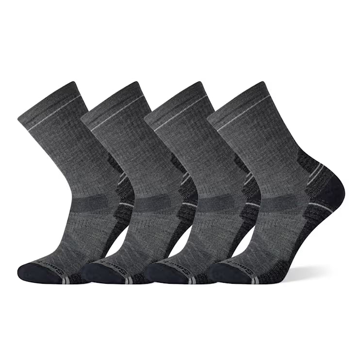 Smartwool Merino Socks Hike Crew Socks 4-Pack