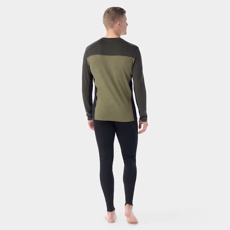 Smartwool Merino Socks Men's Classic Thermal Merino Base Layer Colorblock Crew - Image 2
