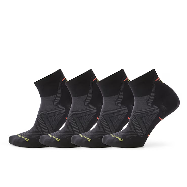 Smartwool Merino Socks Women's Run Ankle Socks 4-Pack