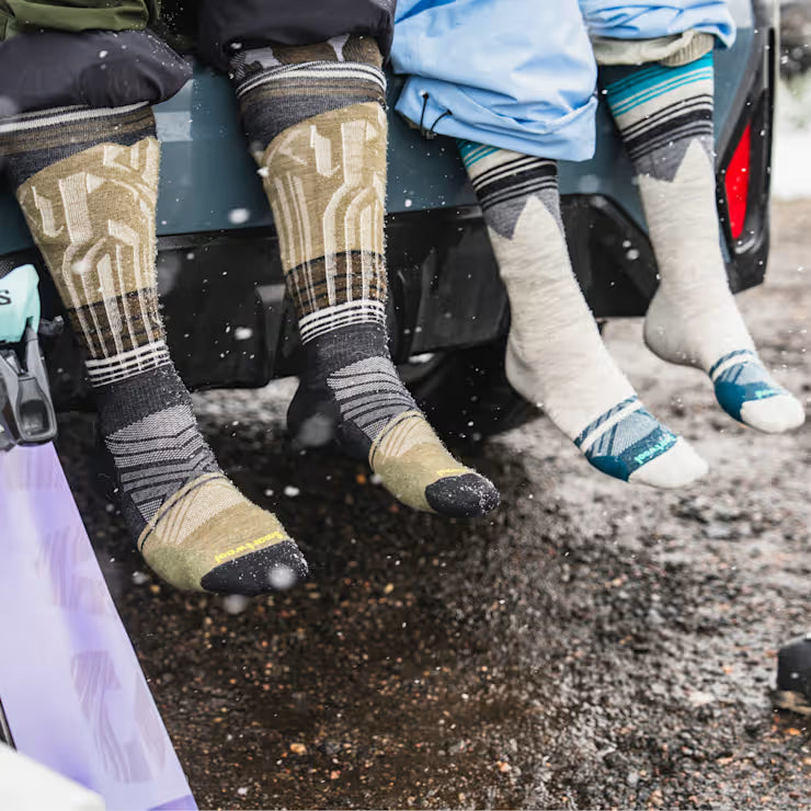 Smartwool Merino Socks Ski Summit Shot Over The Calf Socks - Image 2