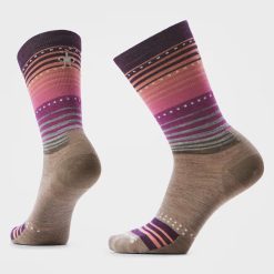 Smartwool Merino Socks Women's Everyday Stitch Stripe Crew Socks