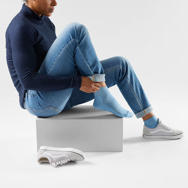 Smartwool Merino Socks Women's Everyday Roll Top Crew Socks - Image 2