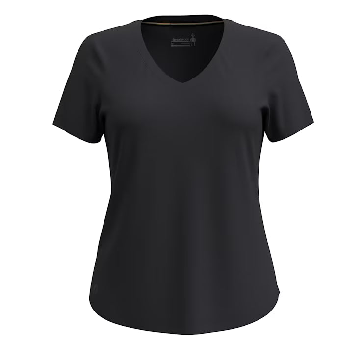Smartwool Merino Socks Women's Active Ultralite V-Neck Short Sleeve - Image 3