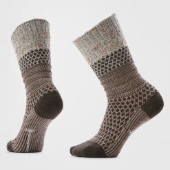 Smartwool Merino Socks Women's Everyday Cozy Popcorn Cable Crew Socks