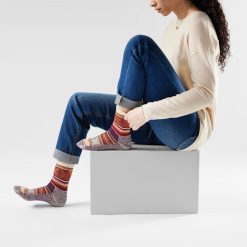 Alternative view of Smartwool Merino Socks Everyday Cozy Fair Isle Sweater Crew Socks