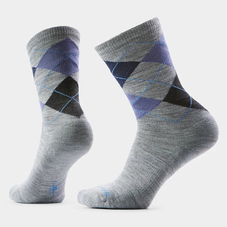Smartwool Merino Socks Everyday Diamond Jim Argyle Crew Socks