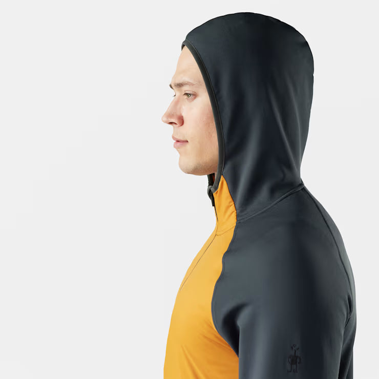 Smartwool Merino Socks Men's Smartloft 1/2 Zip Hoodie - Image 3