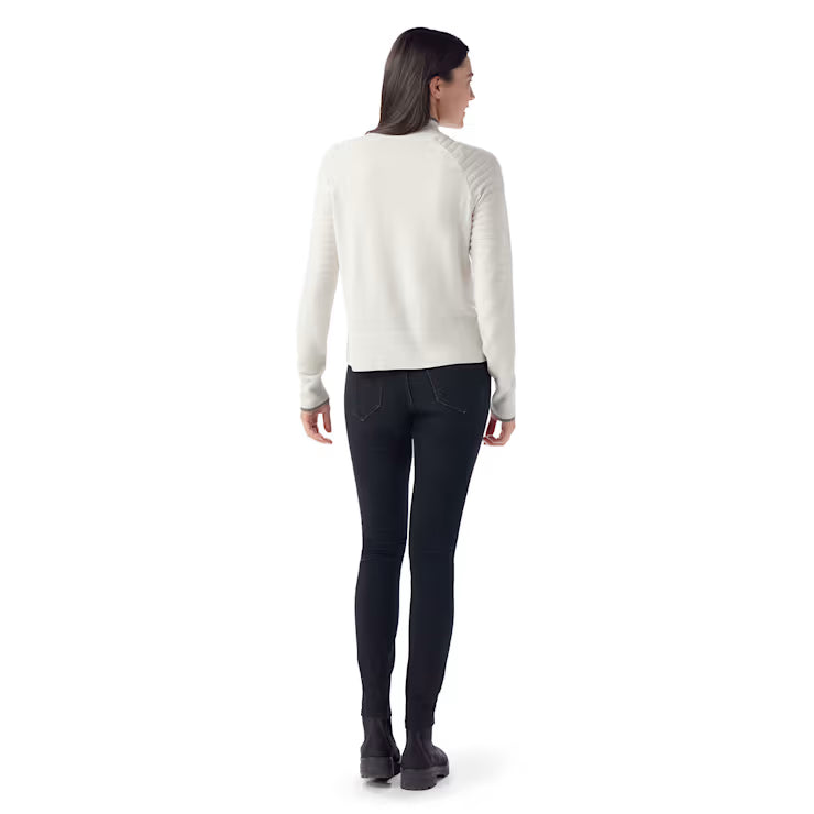 Smartwool Merino Socks Women's Edgewood Mock Neck Sweater - Image 2