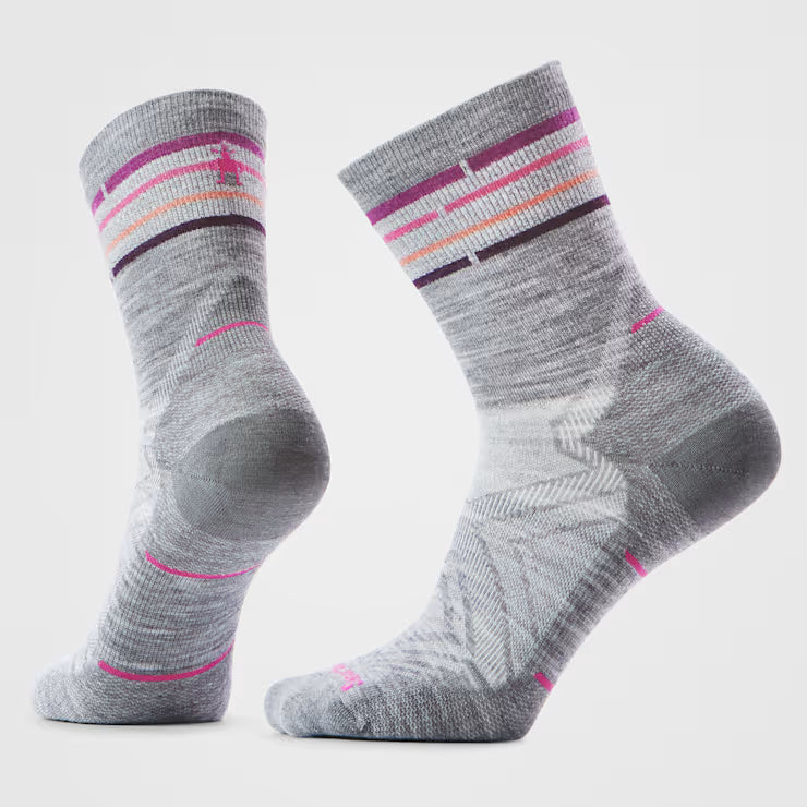 Smartwool Merino Socks Women's Run Zero Cushion Mid Crew Socks