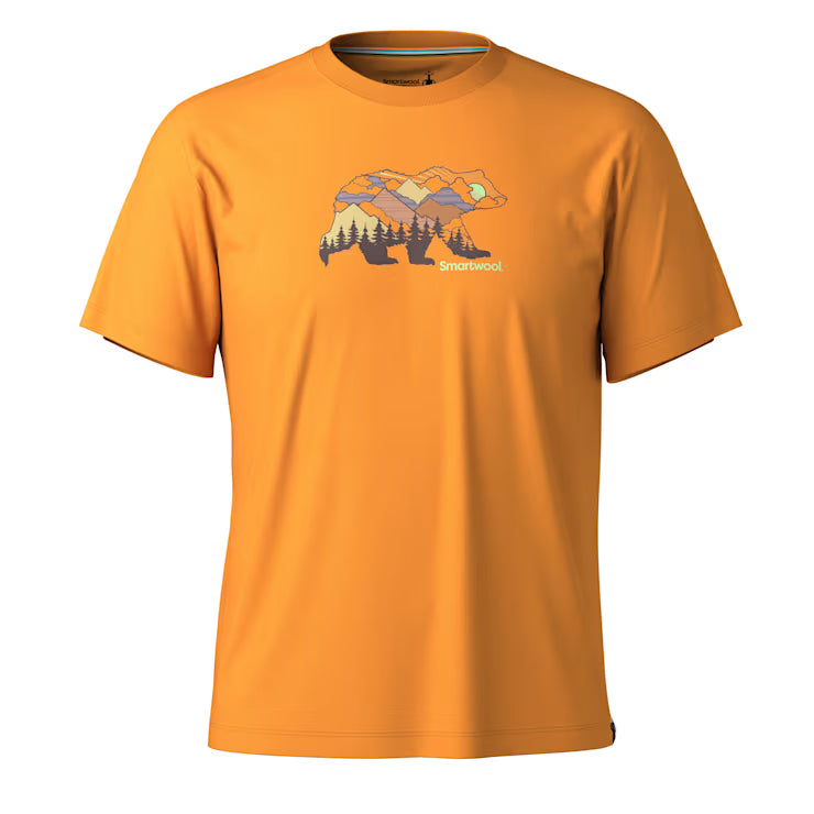 Smartwool Merino Socks Bear View Short Sleeve Graphic Tee - Image 2