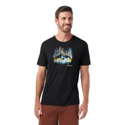 Smartwool Merino Socks Vital Peaks Active Short Sleeve Graphic Tee