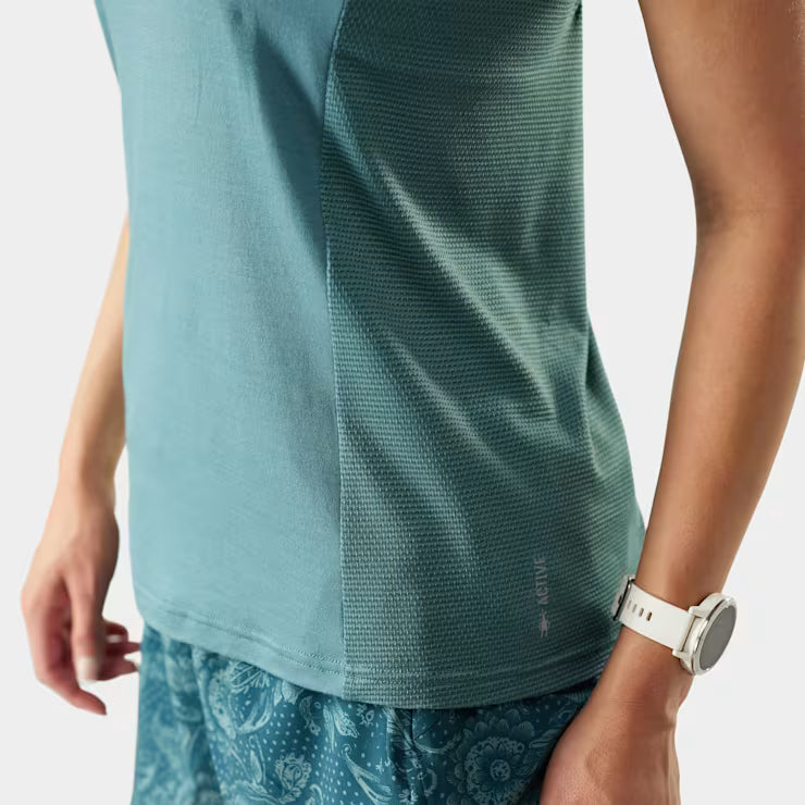 Smartwool Merino Socks Women's Active Mesh Racerback Tank - Image 3