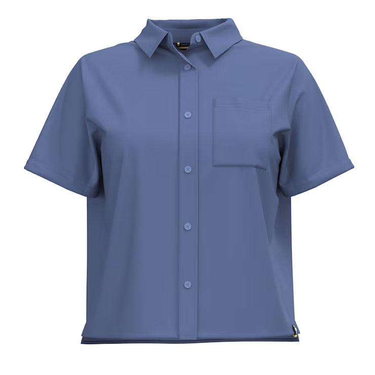 Smartwool Merino Socks Wome's Everyday Short Sleeve Button Down - Image 3