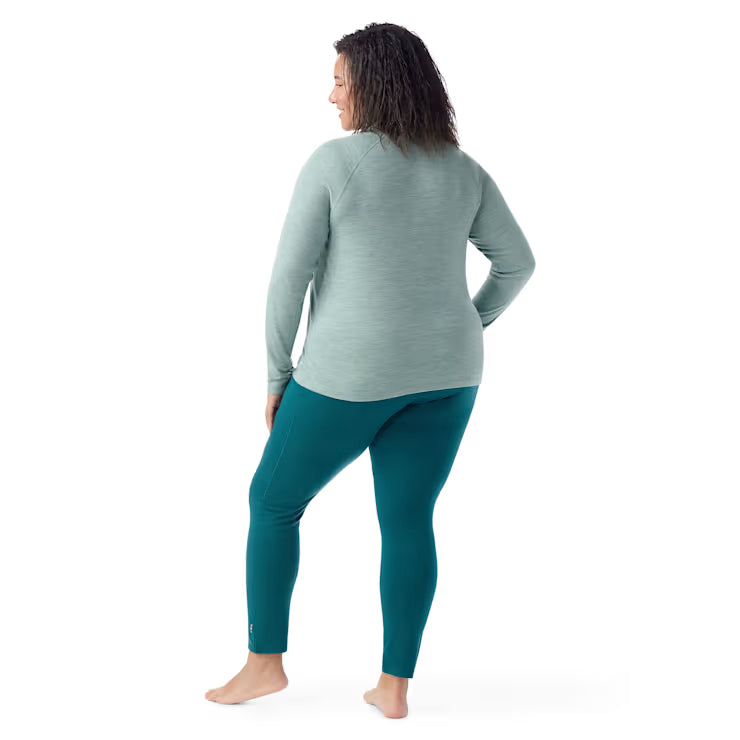 Smartwool Merino Socks Women's Classic Thermal Merino Base Layer 1/4 Zip Plus - Image 2