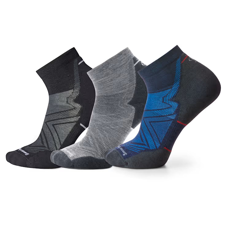Smartwool Merino Socks Run Ankle Socks Trio Gift Box
