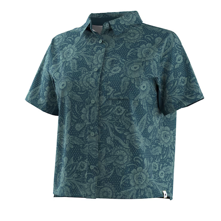 Smartwool Merino Socks Wome's Everyday Short Sleeve Button Down - Image 4