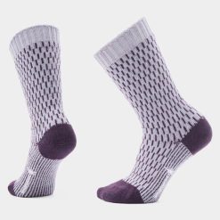 Smartwool Merino Socks Women's Everyday Cozy Digi-Tick Crew Socks