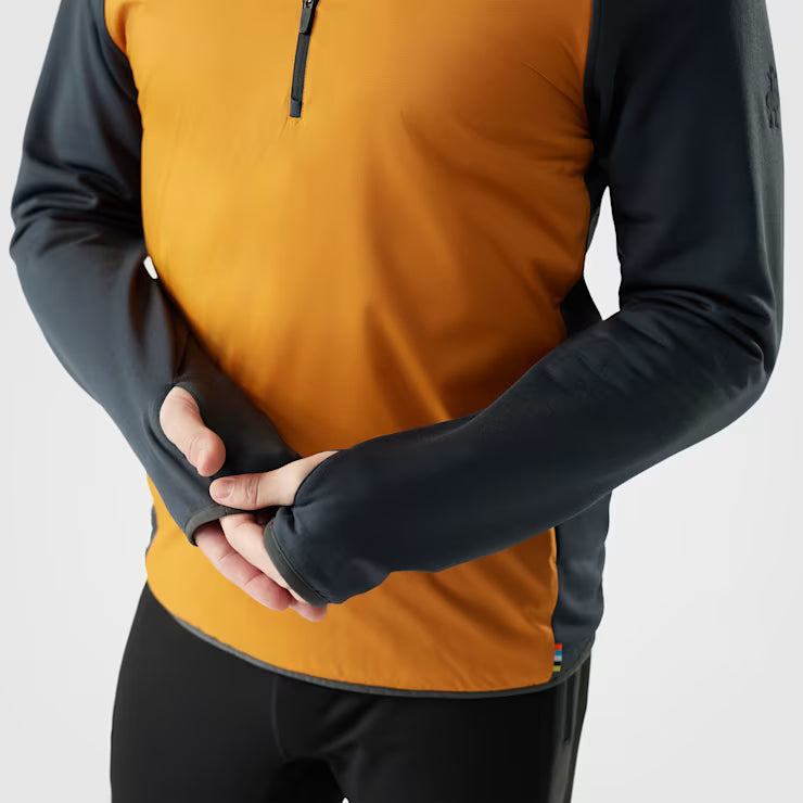 Smartwool Merino Socks Men's Smartloft 1/2 Zip Hoodie - Image 5