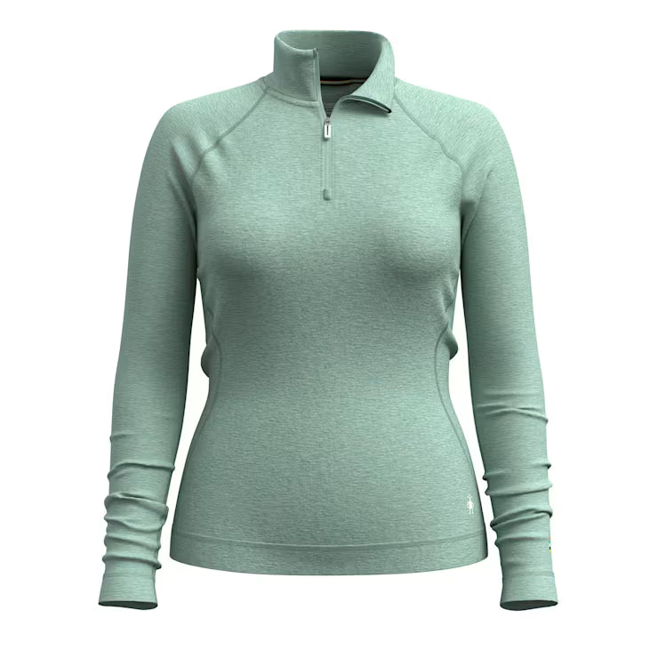 Smartwool Merino Socks Women's Classic Thermal Merino Base Layer 1/4 Zip - Image 2