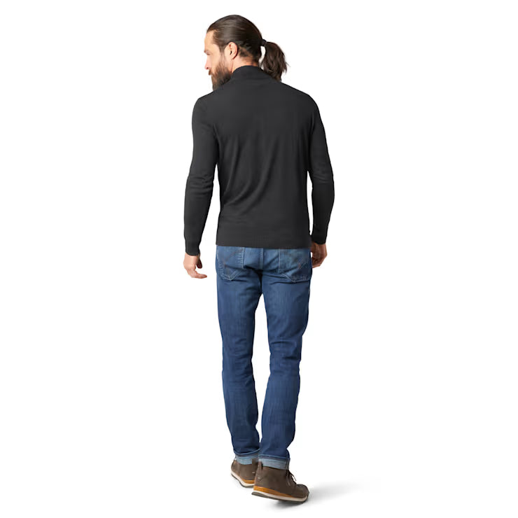 Smartwool Merino Socks Men's Sparwood 1/4 Zip Sweater - Image 2