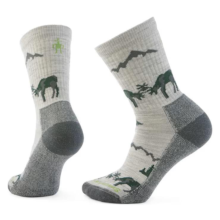 Smartwool Merino Socks Everyday Horns Clash Crew Socks
