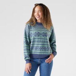 Smartwool Merino Socks Women's Edgewood Heritage Crew Sweater