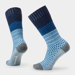 Smartwool Merino Socks Women's Everyday Cozy Popcorn Cable Crew Socks