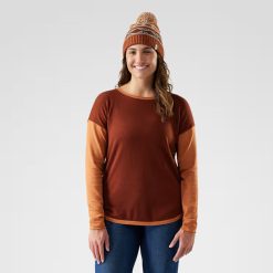Smartwool Merino Socks Women's Shadow Pine Colorblock Crew Sweater