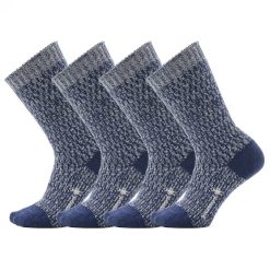 Smartwool Merino Socks Everyday Cozy Digi-Tick Crew Socks 4-pack