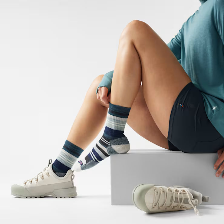 Smartwool Merino Socks Women's Everyday Saturnsphere Crew Socks - Image 2