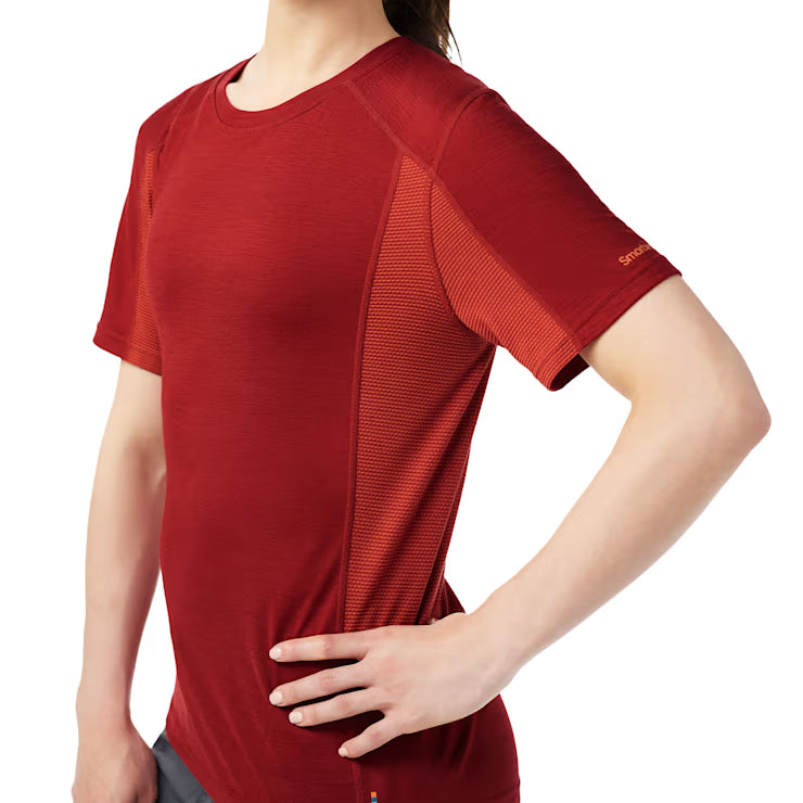 Smartwool Merino Socks Women's Mountain Bike Short Sleeve Jersey - Image 3