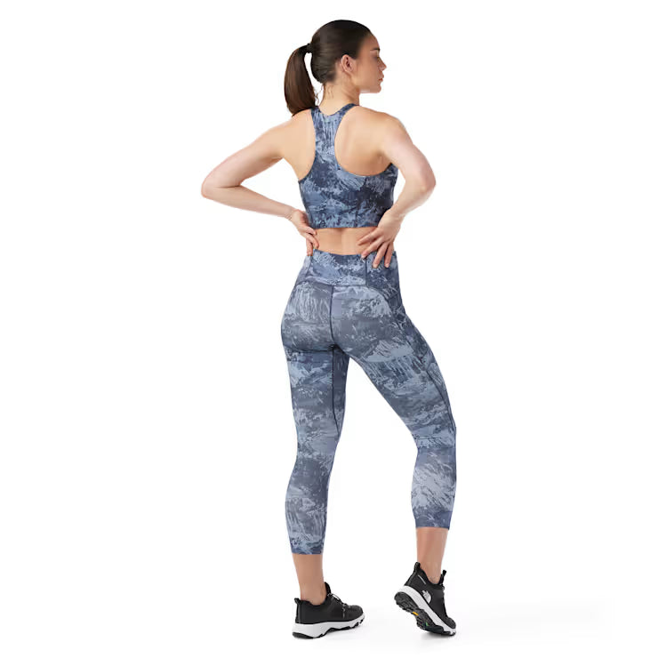 Smartwool Merino Socks Women's Active Printed 7/8 Legging - Image 2