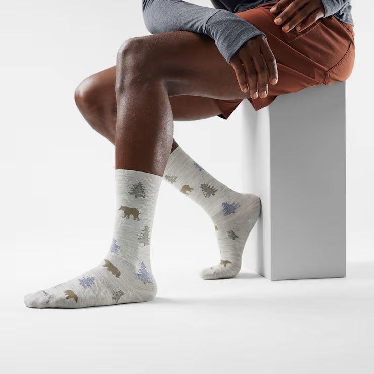 Smartwool Merino Socks Everyday Through the Trees Crew Socks - Image 2