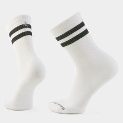 Smartwool Merino Socks Everyday Athletic Striped Crew Socks