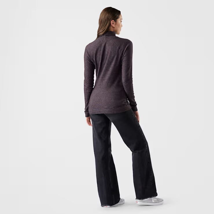 Smartwool Merino Socks Women's Thermal Merino Rib Turtleneck - Image 2