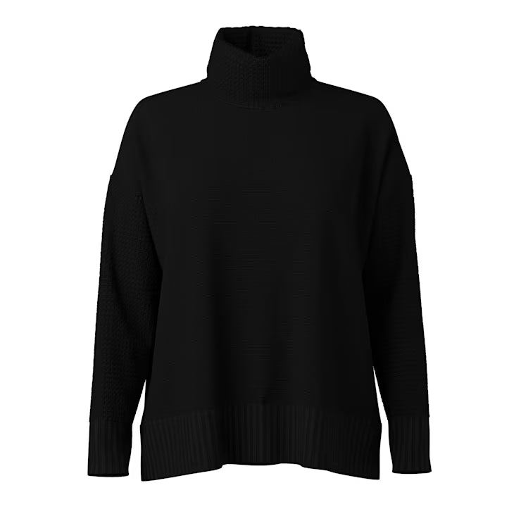 Smartwool Merino Socks Women's Edgewood Cowl Neck Sweater - Image 3