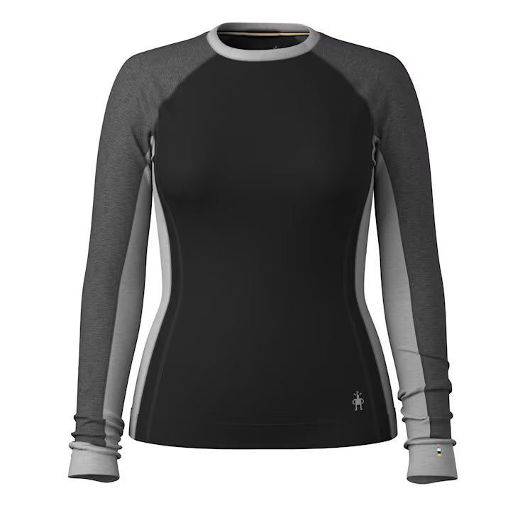 Smartwool Merino Socks Women's Classic Thermal Merino Base Layer Colorblock Crew - Image 2