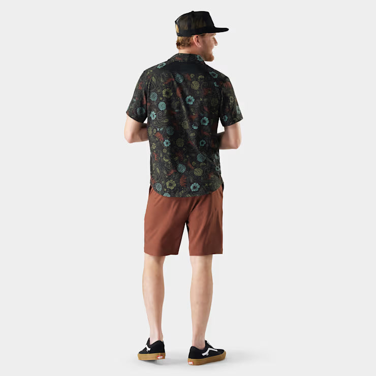 Smartwool Merino Socks Men's Everyday Short Sleeve Button Down - Image 2