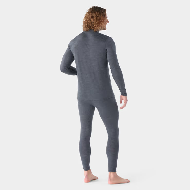 Smartwool Merino Socks Men's Classic All-Season Merino Base Layer 1/4 Zip - Image 3