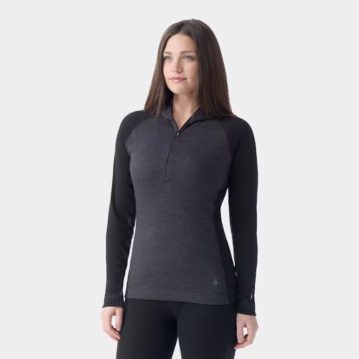 Smartwool Merino Socks Women's Classic Thermal Merino Base Layer 1/2 Zip Hoodie