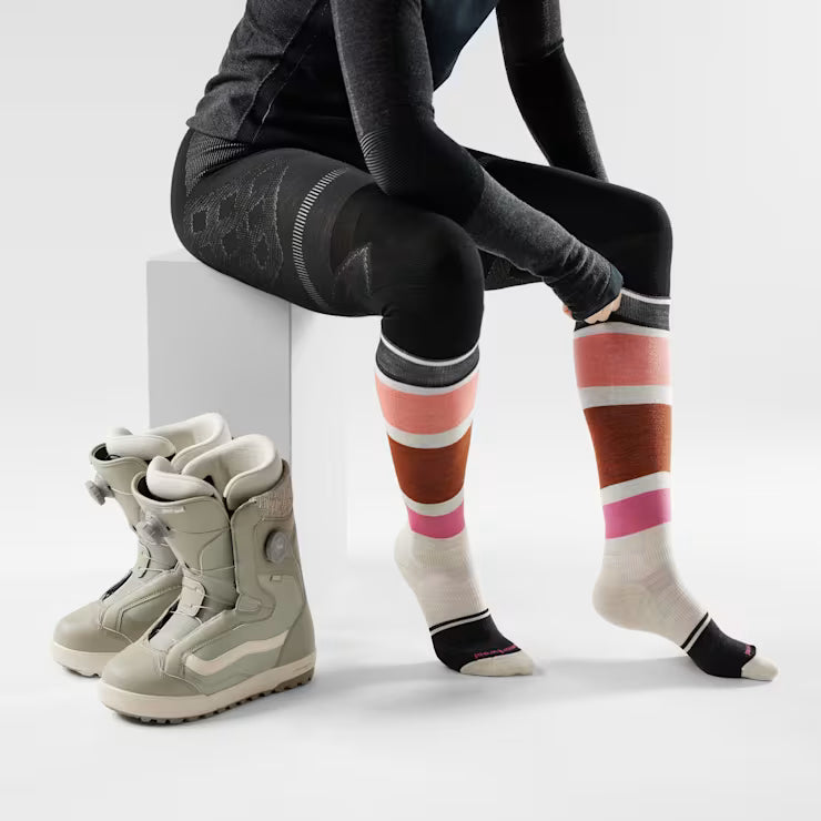 Smartwool Merino Socks Women's Snowboard Over The Calf Socks - Image 2