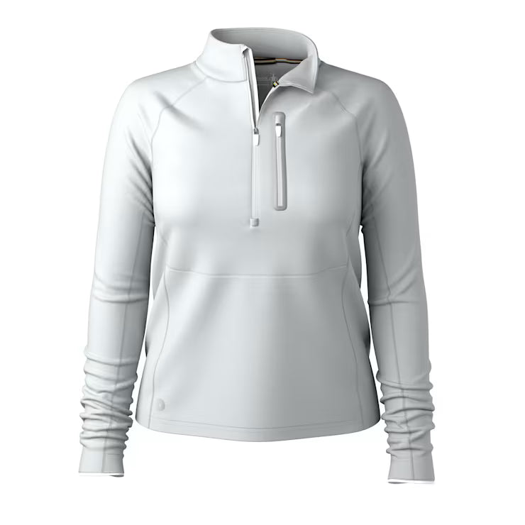 Smartwool Merino Socks Women's Active Fleece Wind 1/2 Zip - Image 4