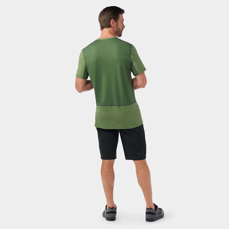 Smartwool Merino Socks Men's Mountain Bike Short Sleeve Jersey - Image 4