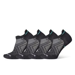 Smartwool Merino Socks Women's Run Low Ankle Socks 4-Pack
