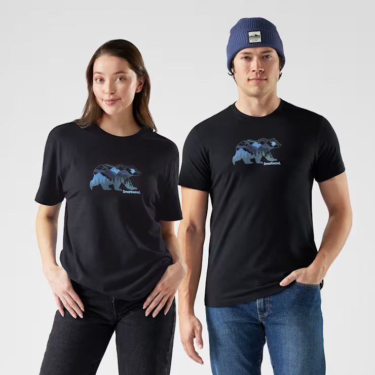 Smartwool Merino Socks Bear View Short Sleeve Graphic Tee
