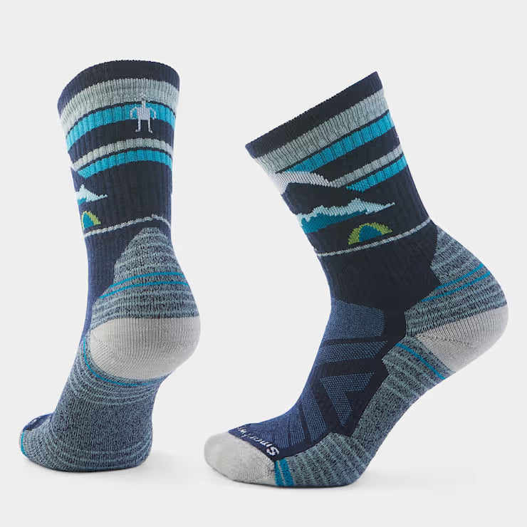 Smartwool Merino Socks Women's Hike Mountain Moon Crew Socks