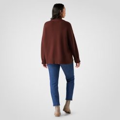 Alternative view of Smartwool Merino Socks Women's Edgewood Cowl Neck Sweater
