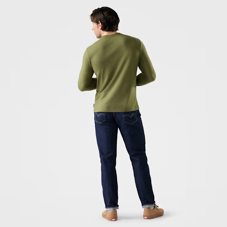 Smartwool Merino Socks Men's Perfect Crew Long Sleeve Tee - Image 2